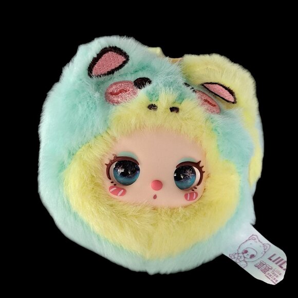 LIILA's Garden Tea Party Mini Plush: Lemon Pony Keychain - Picture 3 of 11